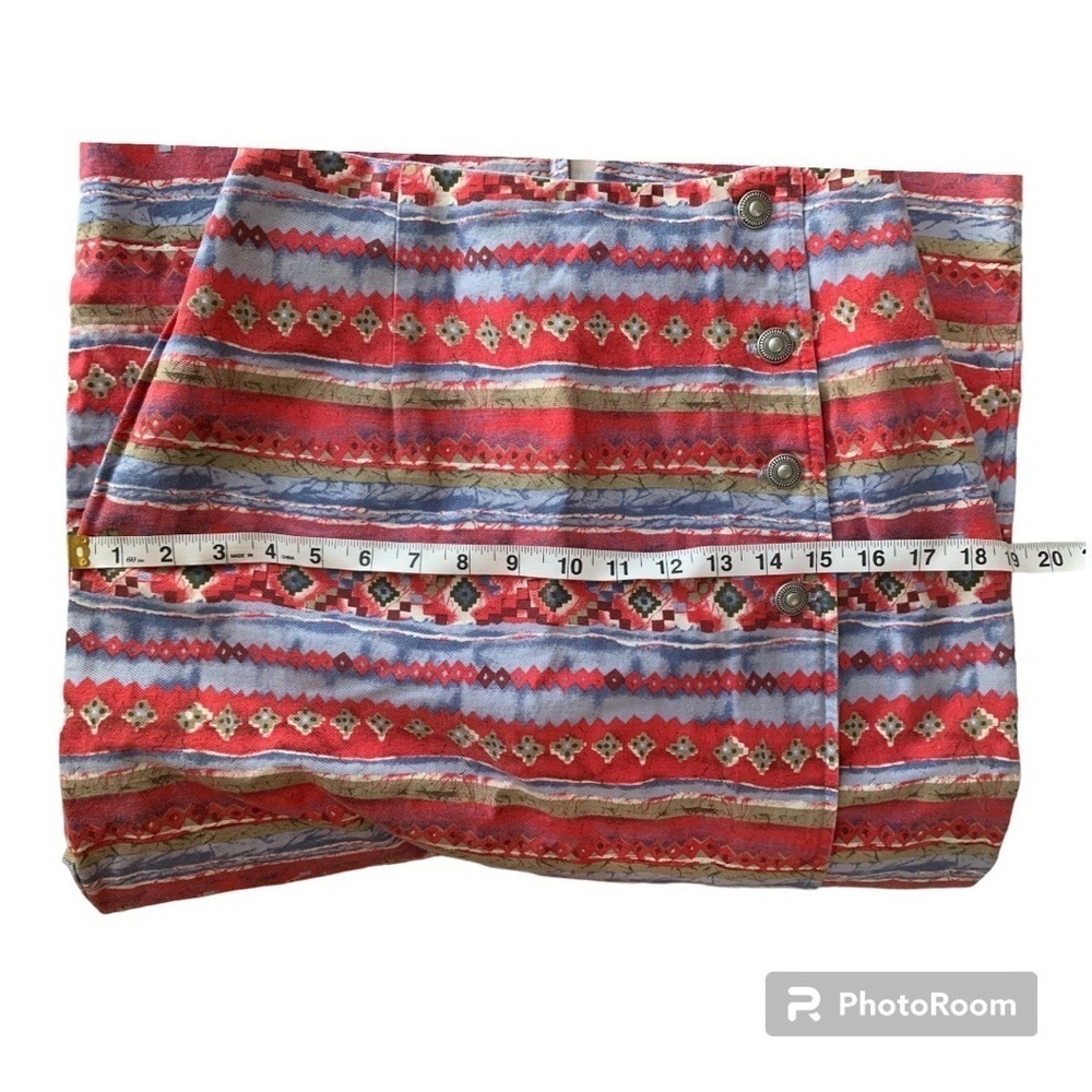 Vintage Faux Wrap Western Skirt​​​​​​​ - Picture 12 of 13